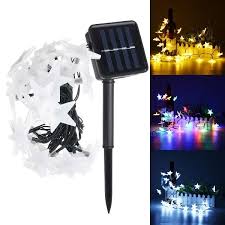 Solar christmas lights are still quite new and can be pretty expensive. Led Stars Solar Christmas Lights Xmas Tree Decoration String