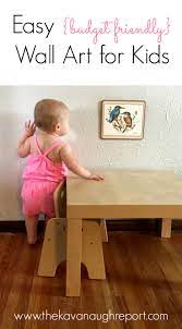 Easy Wall Art For Kids