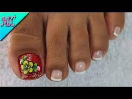 3 diseños de decoración de uñas de los pies con flores. Youtube Disenos De Unas Pies Unas De Gel Para Pies Unas Manos Y Pies