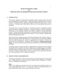 The database represents the work of authors from over 1,000 north american graduate schools and european universities, from a diverse. Rush University Guide For Preparation Of