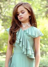 Melina Choker In Blush Girls Designer Dresses Dresses Kids Girl Kids Fashion Dress