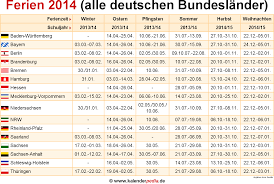 Wann ist die kw 19 2014? Ferien 2014 In Deutschland Alle Bundeslander Schulferien 2014