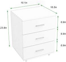 Check spelling or type a new query. Sdhyl Wood File Cabinet With 3 Drawers And Locable Wheels Rectangular Handles Under Desk File Storage For Home And Office Black File Cabinets Office Products Fcteutonia05 De