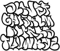 Graffiti can have different styles. Clip Art Graffiti Letter Alphabet Art Abc Block Font Graffiti Tag Alphabet 800x700 Png Clipart Download