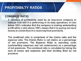 Combined ratio formula is represented as below, combined ratio = underwriting loss ratio + expense ratio. Financial Statements Of General Insurance Companies Ppt Video Online Download