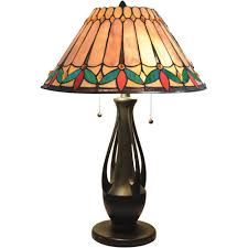 Dale Tiffany Lighting Jardin Two Light Table Lamp Dark Antique Walmart Com Walmart Com