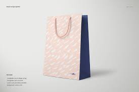 Download Paper Bags Mockup Set Bag Mockup Foil Stamping Paper Bag