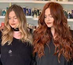 Ravishing Red Makeover Redken Formula Bellami Hair Pro Extensions Yeni Sac Kolay Sac Modelleri Kizil Sac Rengi