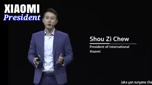 In economics and received his m.b.a. Shou Zi Chew President Of International Xiaomi Youtube