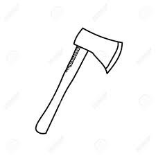 Axe Line Drawing Google Search Line Drawing Axe Drawing Drawings