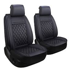 Luckyman Club Car Seat Covers For 2 Front Seat Fit Most Sedan Suv Truck Van Nicely Fit For Chevy Cruz Leather Car Seat Covers Leather Car Seats Carseat Cover