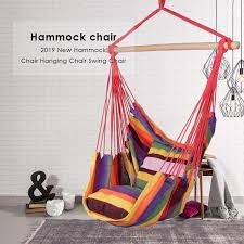 Shop for hammock chairs in hammocks. 2021 Hammock Chair Hanging Chair Swing With 2 Pillows Outdoor Garden Hammock For Adults Kids Hanging Swing Bed Drop Ship From Pretty05 74 97 Dhgate Com