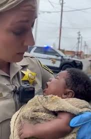 Deputy saves abandoned newborn baby boy
