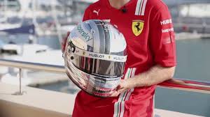 Chances of a move to ferrari: Sebastian Vettel Final Race For Ferrari Helmet Design Youtube