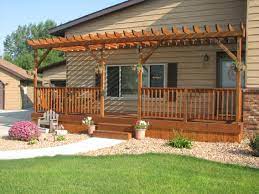 Dreaming Is Free Front Porch Pergola Deck With Pergola Porch Design