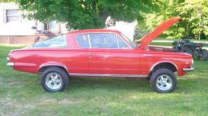 Image result for Medium Red 1965 Barracuda