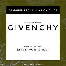 How To Properly Pronounce The Names Of 20 French Designers Inspirational Words Fashion Vocabulary Logo Quotes