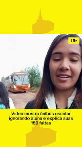 📹 A estudante Amanda, moradora da zona rural, viralizou nas redes sociais  ao divulgar um vídeo que revela o verdadeiro motivo de suas 150 faltas na  escola: o ônibus escolar simplesmente ignora seu ...