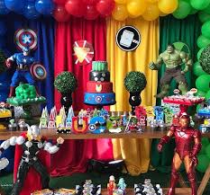 Birthday Theme Ideas For 4 Year Old Boy Pin By Maria Escobar On Birthday Ideas Marvel Birthday Party Avengers Birthday Party Decorations Superhero Birthday Party Decorations