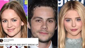 In 2003, he moved to california together with his parents and older sister julia in the town of hermosa beach near los angeles. Did Dylan O Brien Britt Robertson Break Up Chloe Grace Moretz May Be In The Picture