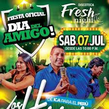 Celebrada en perú desde el año 2009, gracias a la iniciativa de una conocida marca de cervezas, fue considerada inicialmente como una fecha desde 1958, en suelo guaraní el día del amigo se celebra cada 30 de julio, fecha que es aprovechada para comprar regalos a los amigos cercanos y a. Stream Spot Orquesta Los Herrera Dia Del Amigo Sab 7 Discotecka Fresh Nicht By Fredy Lopez 2 Listen Online For Free On Soundcloud