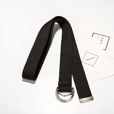 110cm Long D Ring Buckle Belt Harajuku Zipper All Match