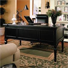 Stanley Furniture Portofino Decorative Wood Executive Home Office Writing Desk In Basque Black Executive Office Decor Law Office Decor Home Office Design
