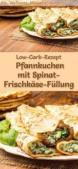 Low Carb Pfannkuchen Mit Spinat Frischkase Fullung Herzhaftes Pancake Rezept In 2020 Rezepte Pancake Rezept Rezepte Pfannkuchen