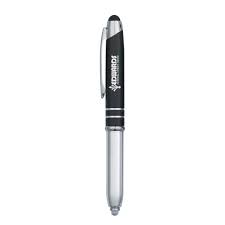 Ballpoint Stylus Pen With Light Promotional Giveaway Crestline