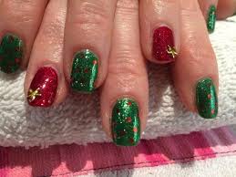 These festive christmas nails are just what you need this holiday season! Christmas Nail Art Kimberley M S Photo Beautylish
