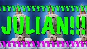 Happy Birthday Julian Epic Happy Birthday Song Youtube