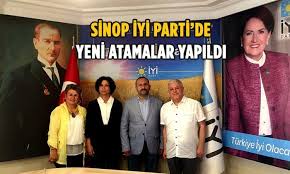 sinop iyi parti de yeni atamalar yapildi parti yazarlar biyografi