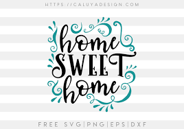 Download Free Home Sweet Home Svg Png Eps Dxf By Caluya Design