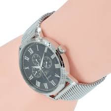 Free delivery for many products! Parfum Uhren Schmuck Bei Myrich De Entdecken Guess Herren Uhr Silber Milanaise Armband W0871g1 Delancy Dress Armbanduhr