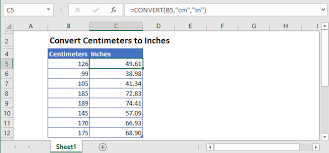 Also, explore tools to convert centimeter or inch to other length units or learn definition: Convert Centimeters To Inches In Excel Google Sheets Automate Excel