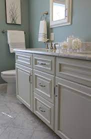 Old world master bathroom with carrara marble floor. Sage Green Carrera Marble Bathroom Transitional Bathroom Baltimore By Taylor Made Custom Contracting Inc Houzz