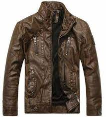 Men Antique Brown Biker Leather Jacket Biker Leather Jacket Men Leather Jacket Style Leather Jacket Men Jackets Men Fashion