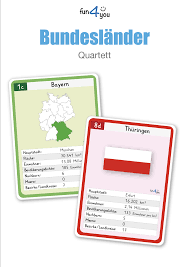 Bundeslander Quartett Homeschooling In 2020 Lernen Quartett Bundesland