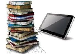 Propaganda Portraying Textbooks As Old Outdated Compared To The New And Sleek Tablet Technology Pe