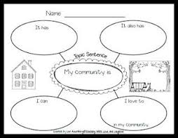 Teaching With Love And Laughter My Community Writing Freebie Social Studies Elementary Kindergarten Social Studies Third Grade Social Studies