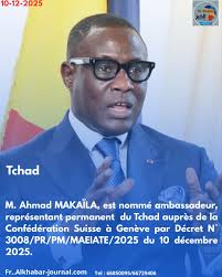 🇷🇴#Tchad : Le SG du ministère de l'Amenagement reçoit une délégation du  Fonds Qatari Dans le cadre de coopération renforcée avec le Qatar, le  secrétaire général du ministère de l'Aménagement du territoire,