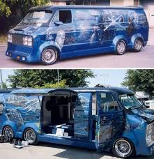 Ten Crazy Weird Unusual And Totally Amazing Modified Vans Star Wars Vans Cool Vans Vans