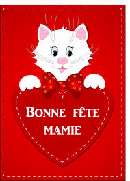 Merci Facteur Petit Chat Bonne Fete Mamie Bon Retablissement Retablissement Bonne Fete Famille une mamie, c'est précieux ! petit chat bonne fete mamie