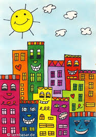 Skyline At The James Rizzi James Rizzi Skyline Elementary Art Importance Of Art Education Art Lessons