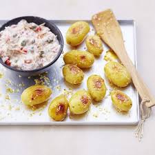 Honig Sesam Kartoffeln Mit Thunfischdip Rezept In 2020 Rezepte Rezepte Wenig Kalorien Und Lebensmittel Essen