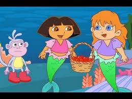 دورا وموزو مغامرات دورا المكتشفة العاب كرتون دورا للاطفال كامل Cartoon Dora Mermaid Cartoon Games
