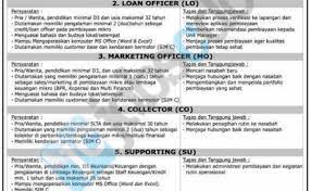 Lowongan kerja di tasikmalaya april 2021 temukan loker terbaru yang sesuai dengan lokasi, pendidikan, dan minat anda. Lowongan Kerja Pt Pnm Bandung Sumedang Tasikmalaya Cute766