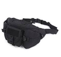 600D Nylon Tactical Waist Bag Waterproof for Outdoor Trekking Fishing  Hiking Camping