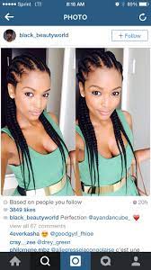 Thick Straight Back Braids Natural Hair Styles Hair Styles Braided Hairstyles