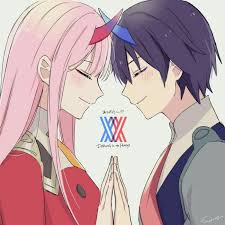 Zero Two X Hiro Darling In The Franxx Darling Zerotwo Anime Plusultra Darling In The Franxx Romantic Anime Zero Two